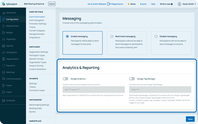 Analytics & Reporting