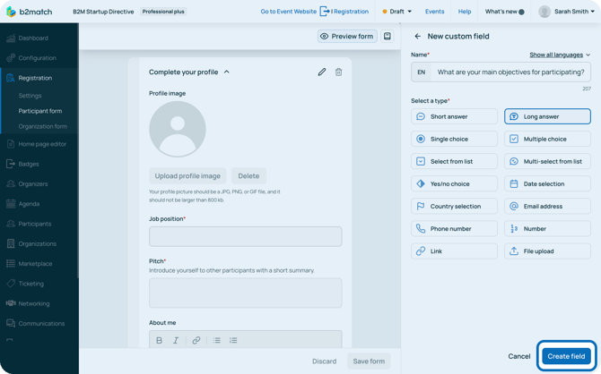 Create custom field-1