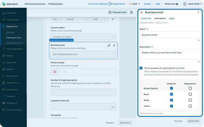 Email address field-1