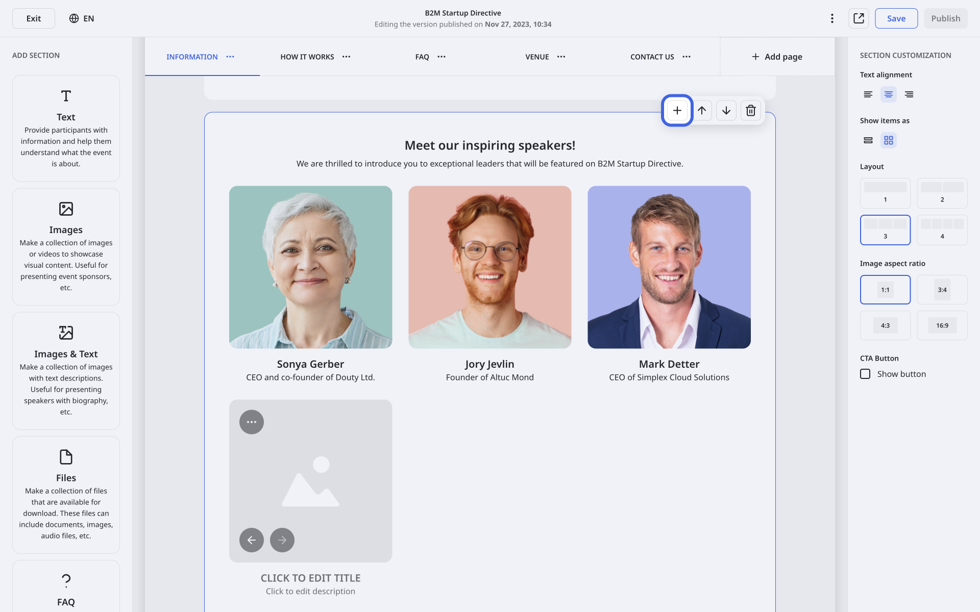 Understanding Page Sections