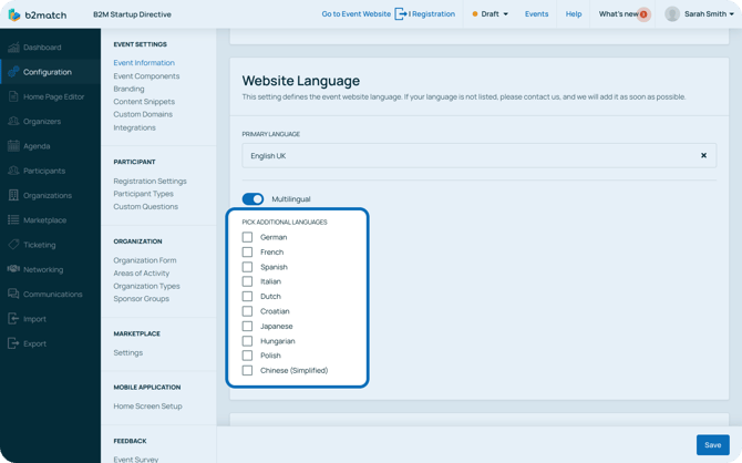 Multilingual setup-1