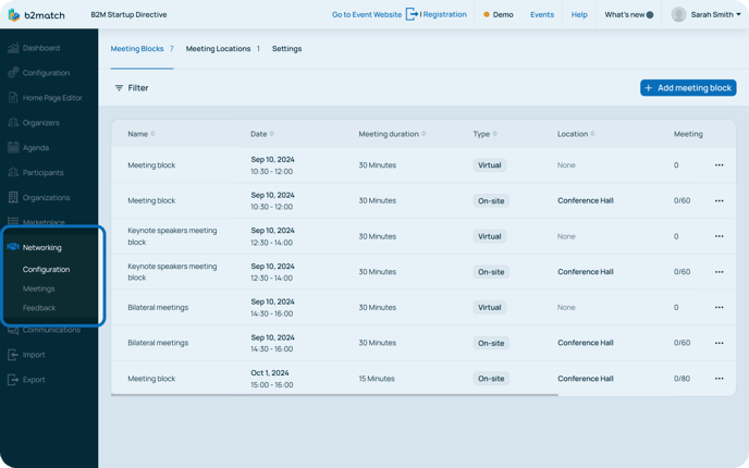 Networking drop-down-1