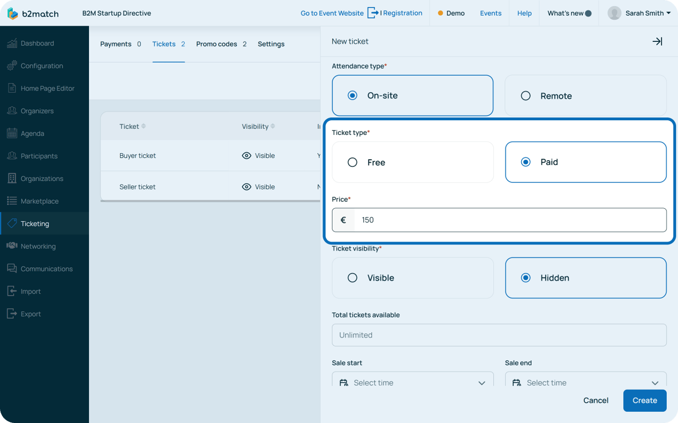 Creating Tickets