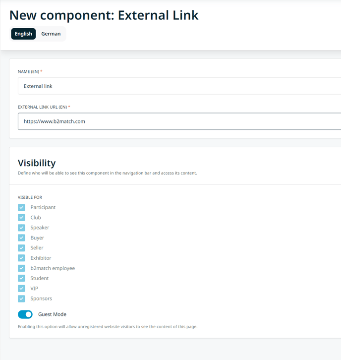 v6 - widget external link