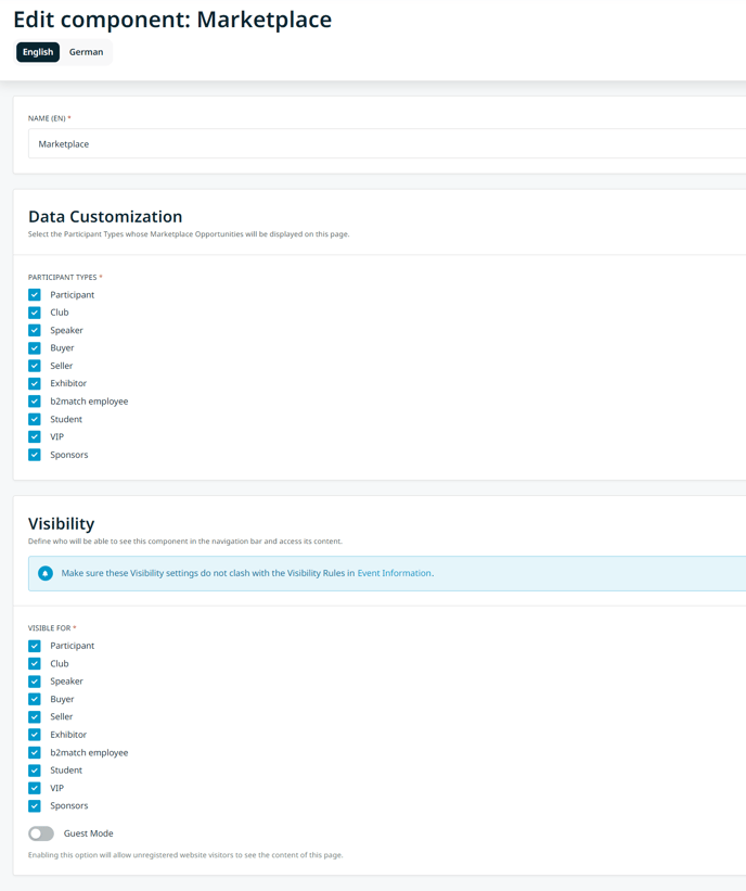 v6 - widget marketplace