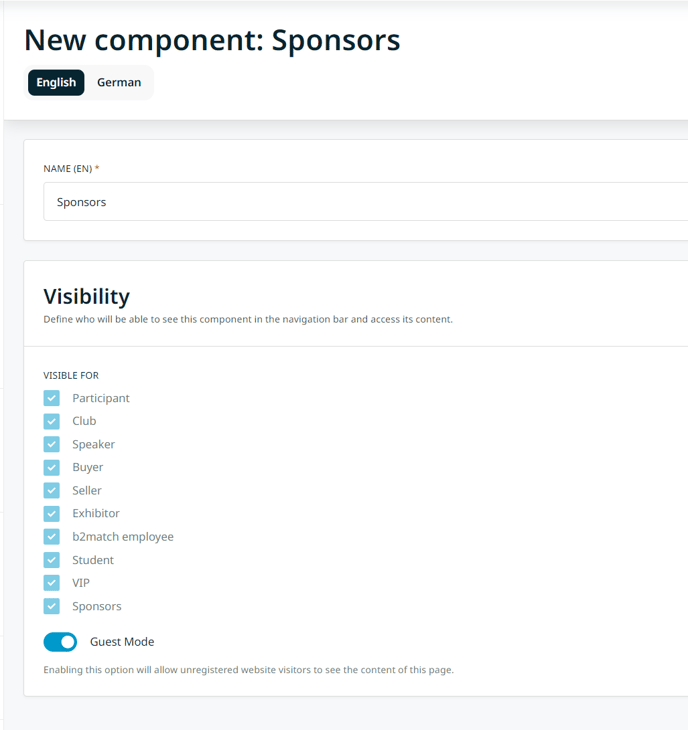 v6 - widget sponsors